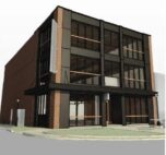 Popular downtown bar City Tavern is getting a complete overhaul. (Rendering/City Tavern)|Plans for the renovation of the City Tavern, including its notorious blue facade, have been in the works for years. (Photo/City Tavern)