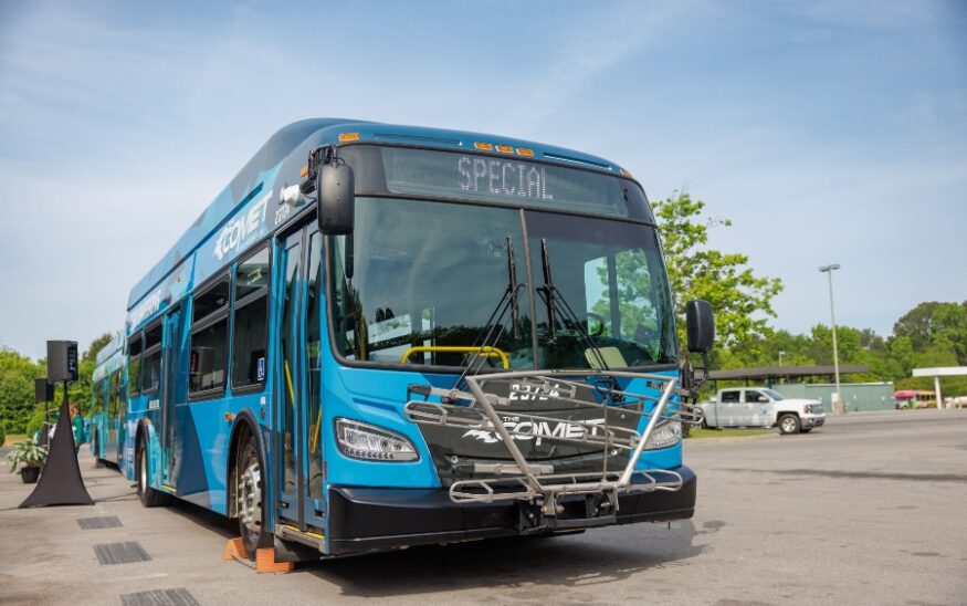 The COMET receives $15.75M to replace diesel buses with diesel-electric hybrids, boosting fuel efficiency and sustainability across the Midlands transit system. (Photo/The COMET)