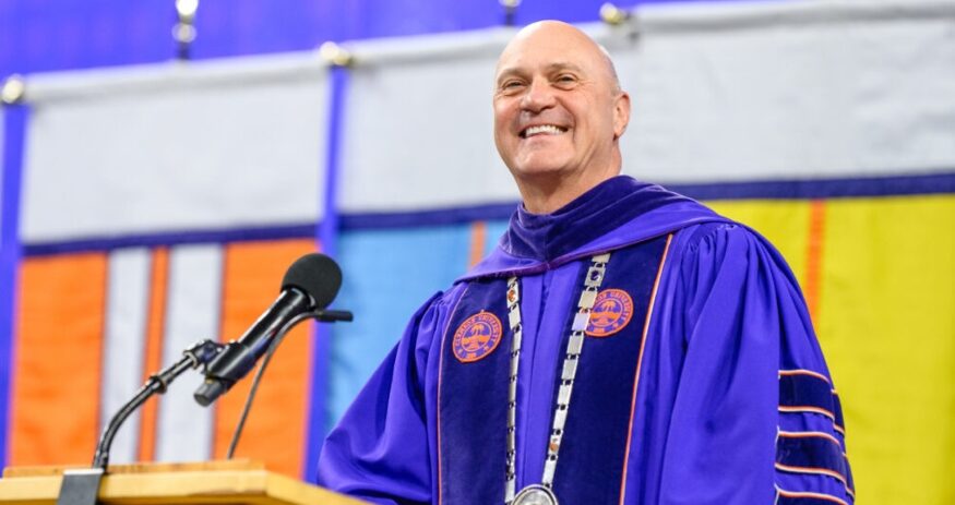 Jim Clements has served as president of Clemson University since 2013. (Photo/Clemson University)