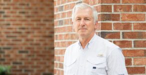 Lee Gastley, managing principal at SeamonWhiteside, said his firm’s plan for the future of the Georgetown Port will honor its past. (Photo/Chris Smith)