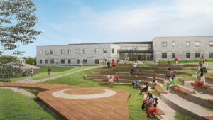 Legacy Early College has launched a comprehensive capital campaign to bring the school's vision to life. (Rendering/Moody Nolan)