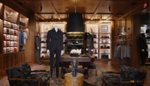A suit with a secret — Greyson Clothiers’ new King Street boutique blends apparel retail with a hidden members-only lounge inside The Nickel Hotel in Charleston. (Photo/Greyson Clothiers)